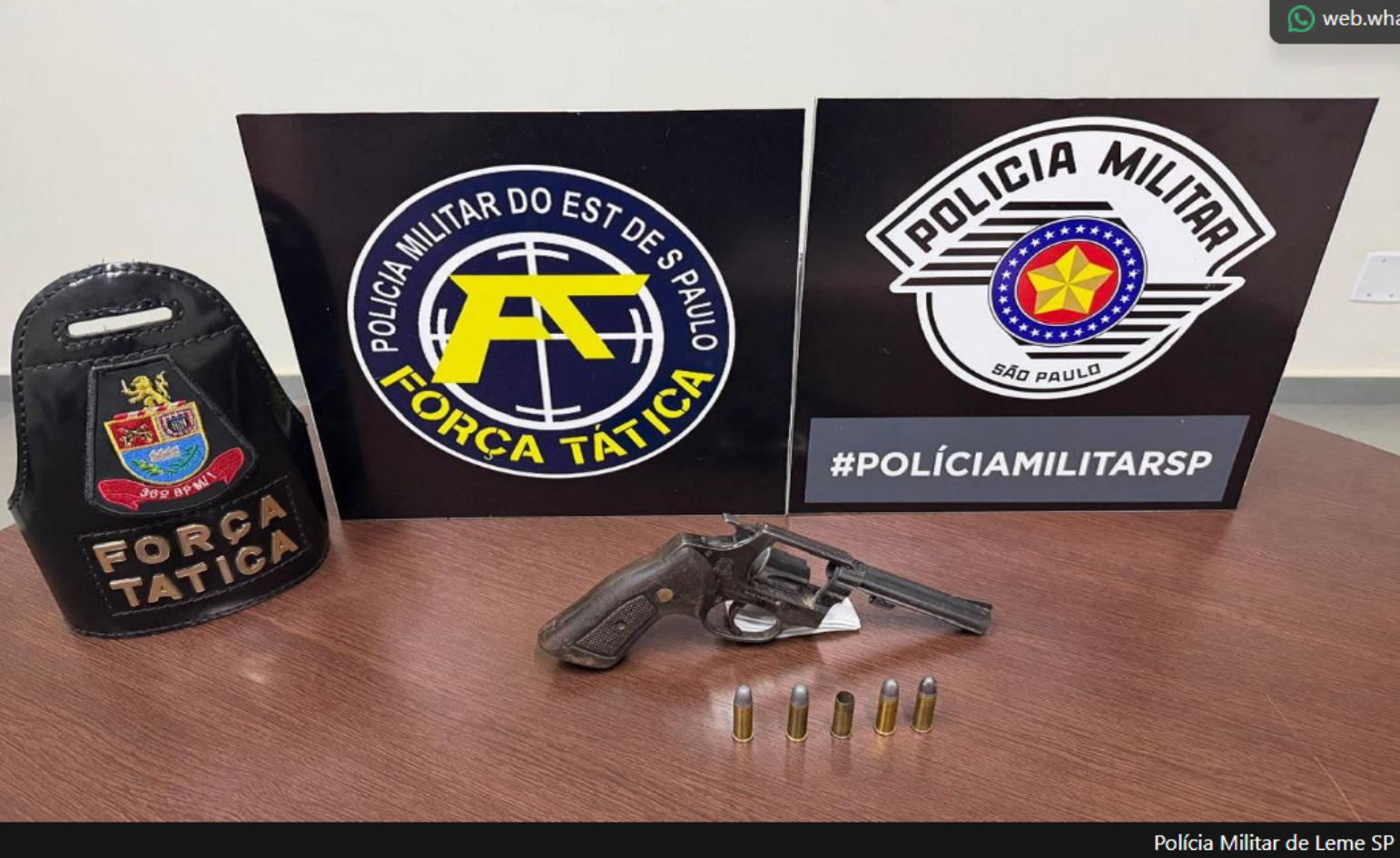 Homem procurado pela Justiça morre após confronto com a Força Tática em Leme