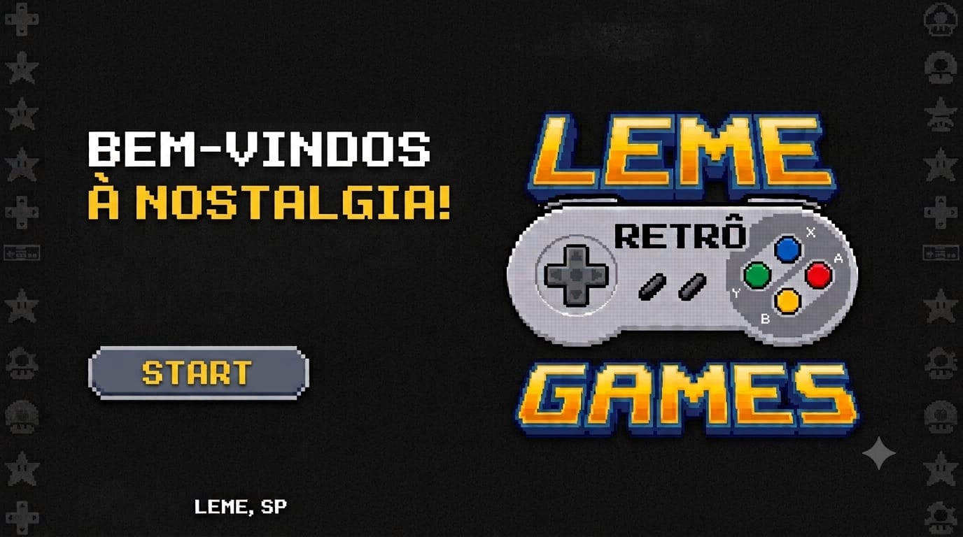 Nostalgia, games e cosplay!